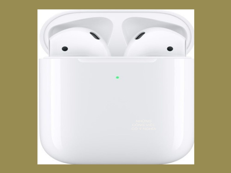 Giảm 37% khi mua tai nghe Bluetooth AirPods 2 Wireless charge Apple MRXJ2